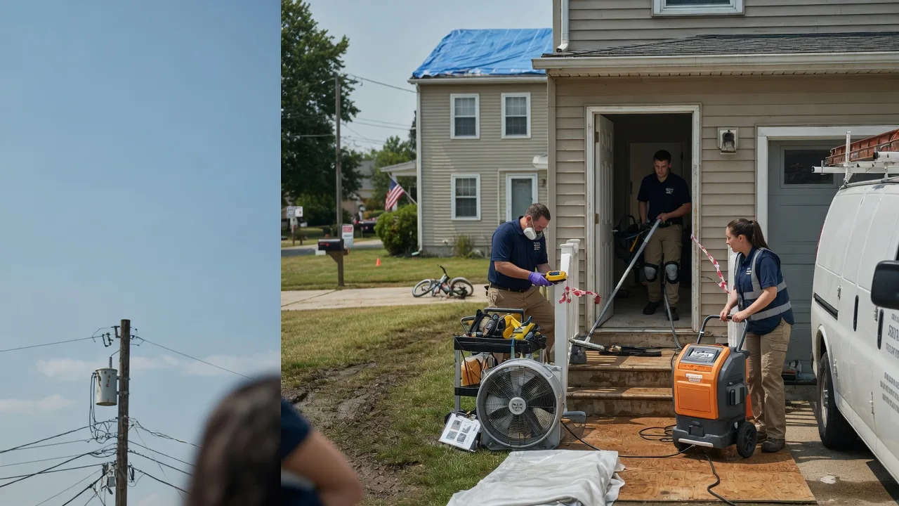 Water Damage Repair in Bruce, WI near me